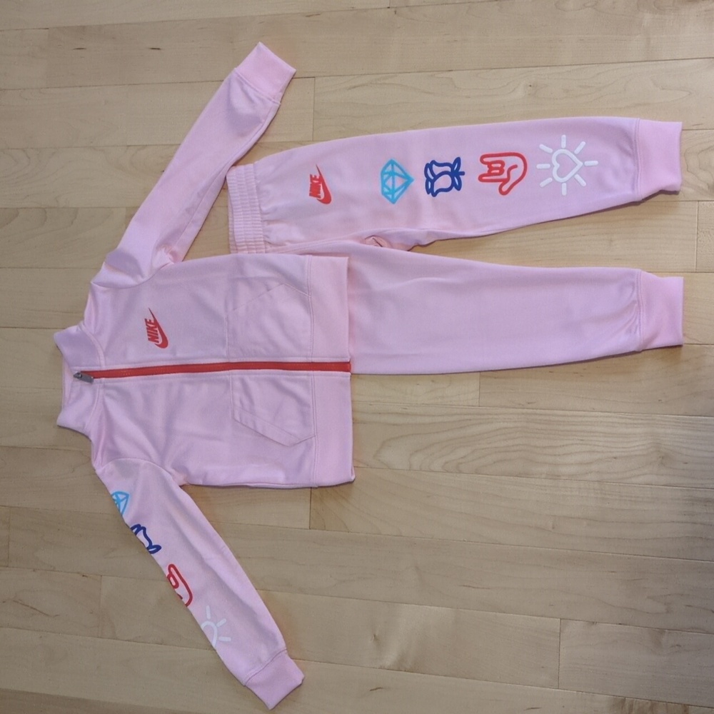 NWOT Nike Pink Track Set Toddler 4T